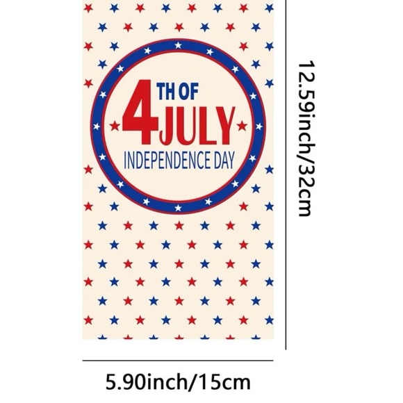 🎇Set Of 2 Independence Day Wine Bottle Cover🎇 - Picture 5 of 7